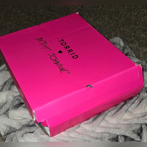 TORRID x Betsey Johnson sz 11.5 Combat Bootie - Picture 10 of 12